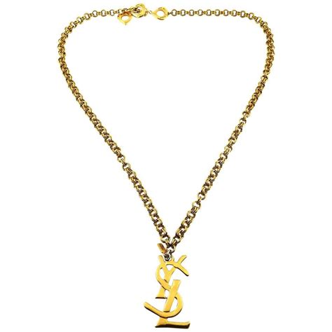 ysl charity necklcace|YSL necklace.